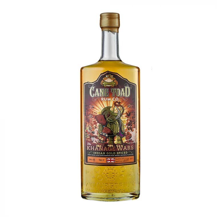 CANE TOAD: RUBY KHANAGE WARS INDIAN SPICED RUM